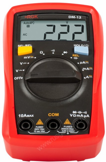 Мультиметр RGK DM-12