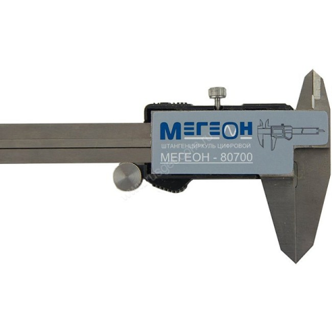 Цифровой штангенциркуль МЕГЕОН 80700 с калибровкой