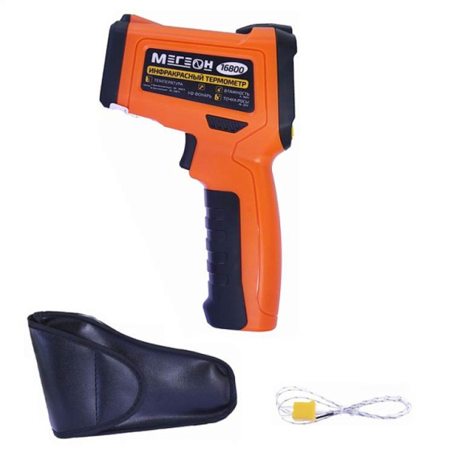 Инфракрасный термометр с термопарой МЕГЕОН 16800