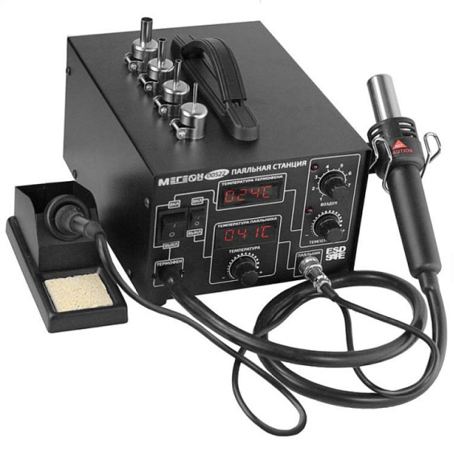 Комбинированная паяльная станция МЕГЕОН 00522