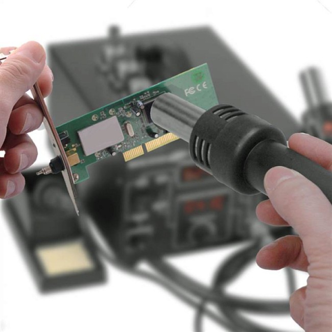 Комбинированная паяльная станция МЕГЕОН 00522