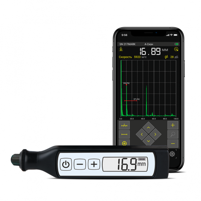 Ультразвуковой толщиномер А1207U базовый комплект