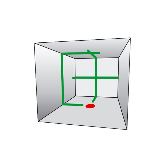 Лазерный уровень Condtrol INFINITER CL3-G с зелёным лучом