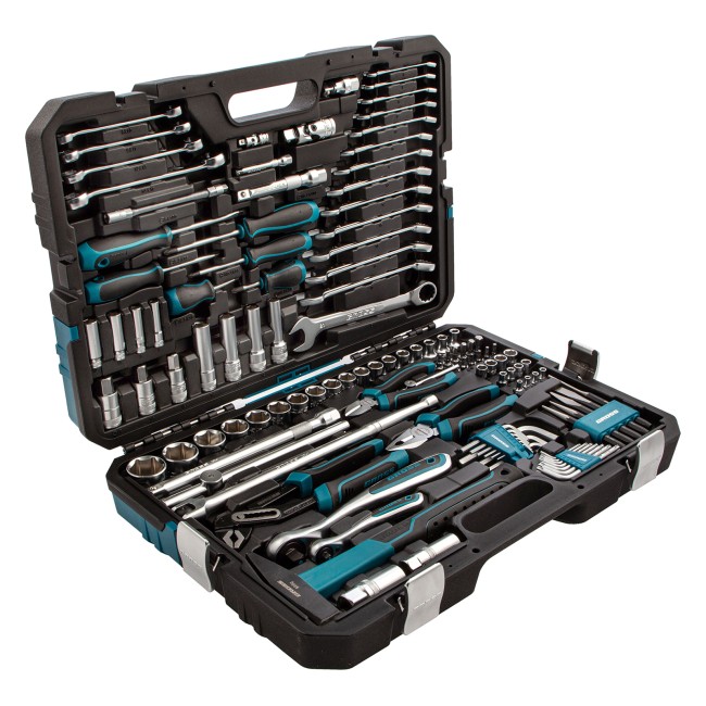 Набор инструментов 1/4", 1/2", CrV 115 предметов Gross