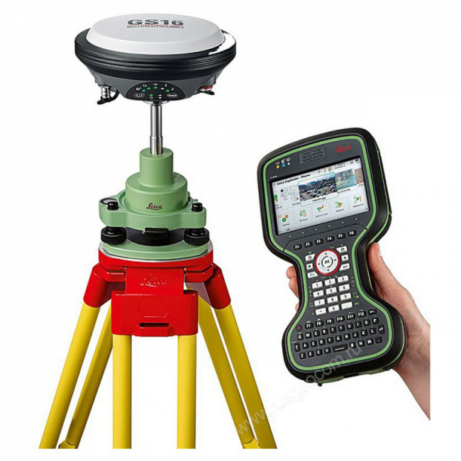 Комплект GNSS-приемника Leica GS16 + GS10 GSM+Radio