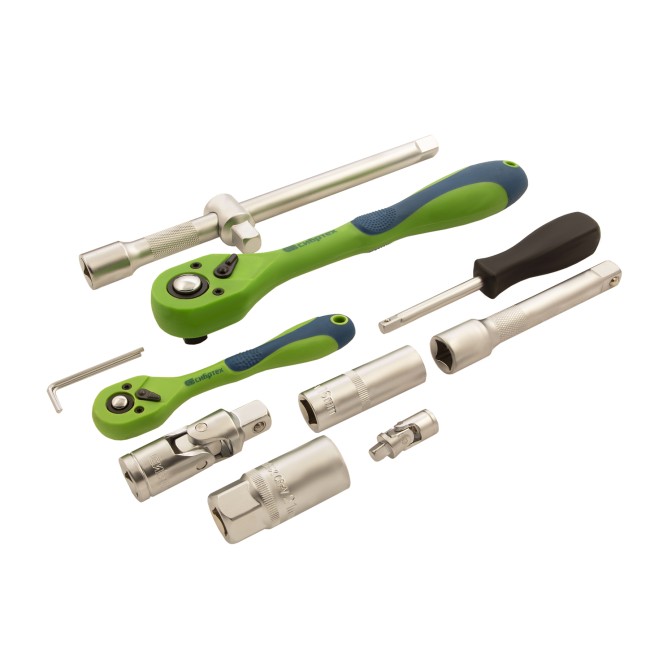 Набор инструментов 1/2", 1/4" CrV 108 предметов Сибртех