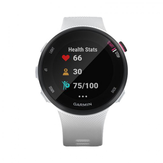 Часы Garmin Forerunner 45S белые Часы Garmin Forerunner 45S белые