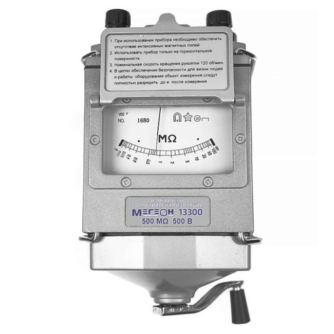 Измеритель сопротивления изоляции (мегаомметр) МЕГЕОН 13300