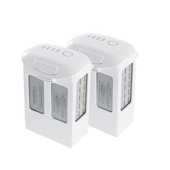 Квадрокоптер DJI Phantom 4 + 2 доп. аккумулятора + авто З/У