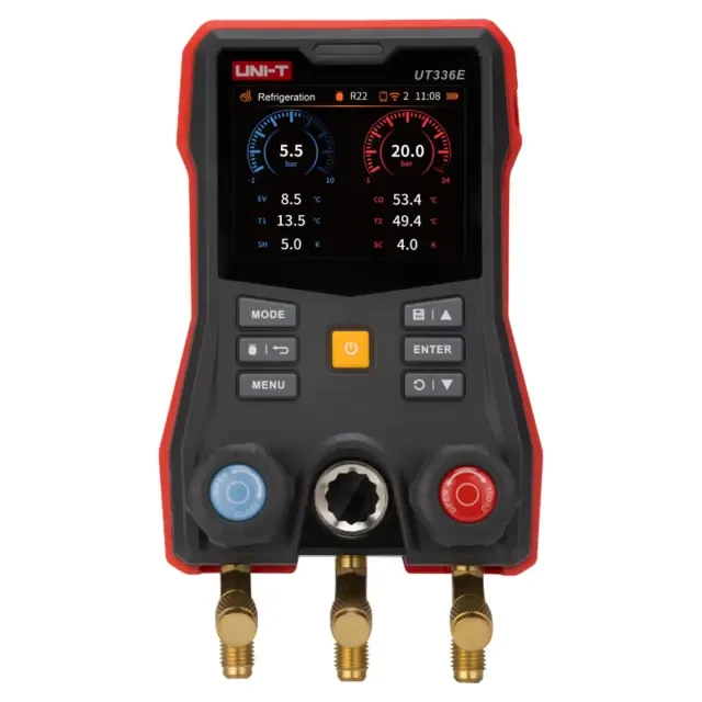 Цифровой манометр с беспроводными температурными датчиками UNI-T UT336E KIT