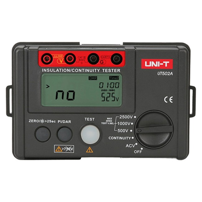 Измеритель сопротивления изоляции UNI-T UT502A