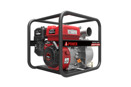 Бензиновая мотопомпа для грязной воды A-iPower AWP100T для грязной воды