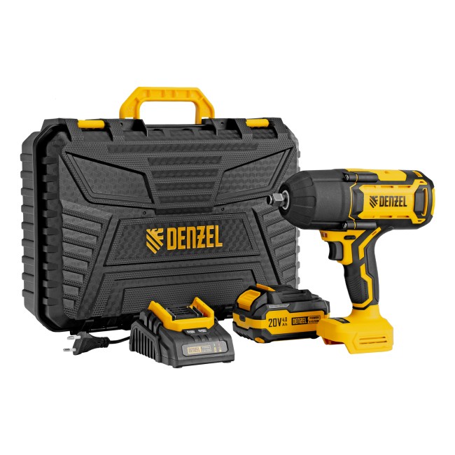 Гайковерт ударный аккумуляторный CIWH-BL-20-1000 Denzel