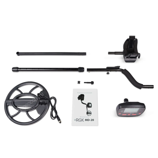 Комплект: Металлоискатель RGK MD-20 + пинпоинтер RGK MD-5