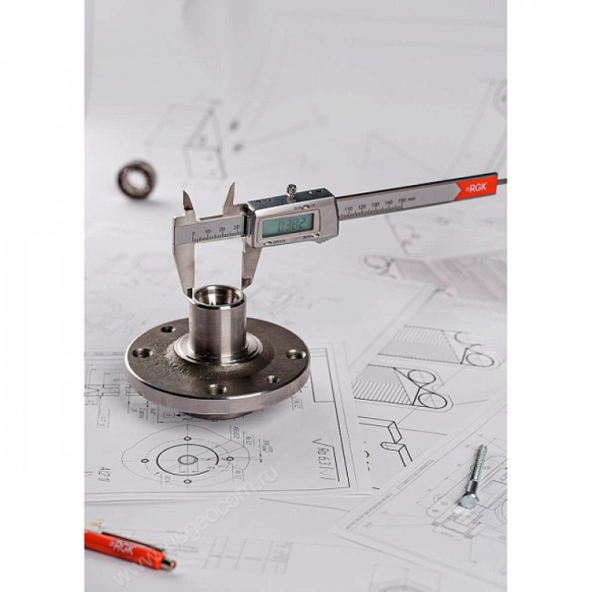 Электронный штангенциркуль RGK SC-150 (с поверкой) (ШЦЦ-I-150-0,01) Электронный штангенциркуль RGK SC-150 (с поверкой) (ШЦЦ-I-150-0,01)