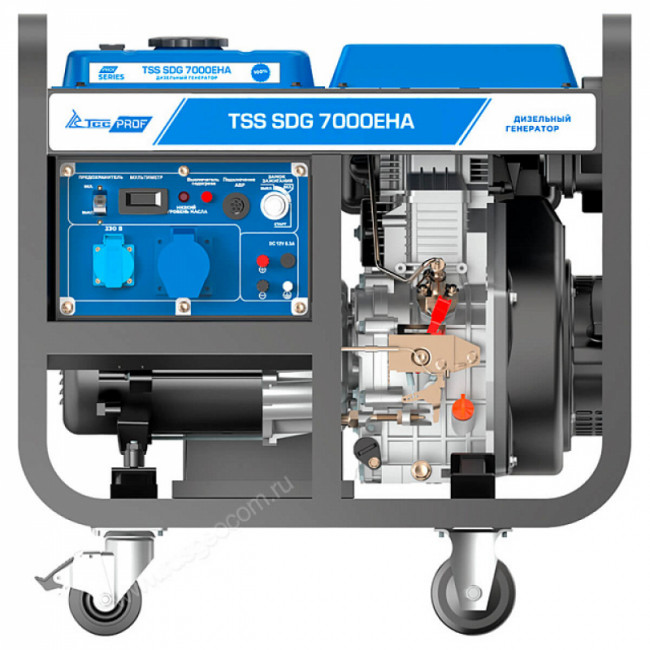 Дизельный генератор TSS SDG 7000EHA
