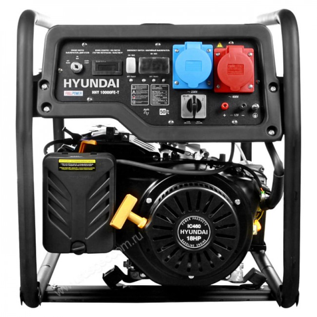 Бензиновый генератор Hyundai HHY 10000FE-T