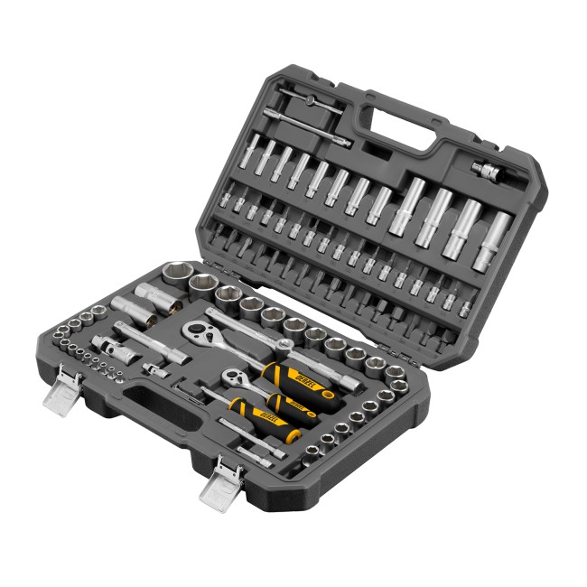 Набор инструментов 1/2", 1/4" 94 предмета Denzel