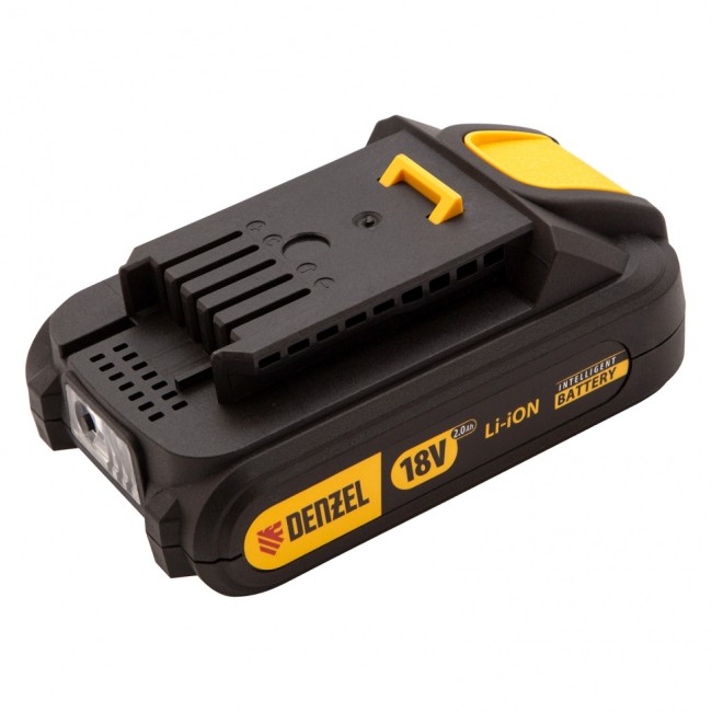 Батарея аккумуляторная IB-18-2.0, 18 В, 2.0 Ач Denzel
