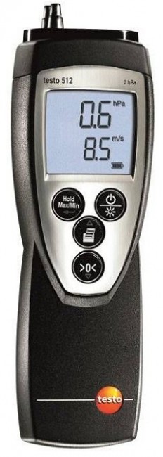 Прибор для измерения давления газа Testo 512 0...2 гПа