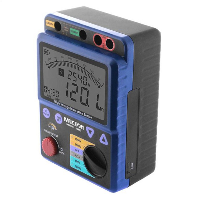 Измеритель сопротивления изоляции (мегаомметр) МЕГЕОН 13900 с поверкой