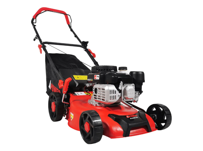 Газонокосилка бензиновая несамоходная ALM41P A-iPower