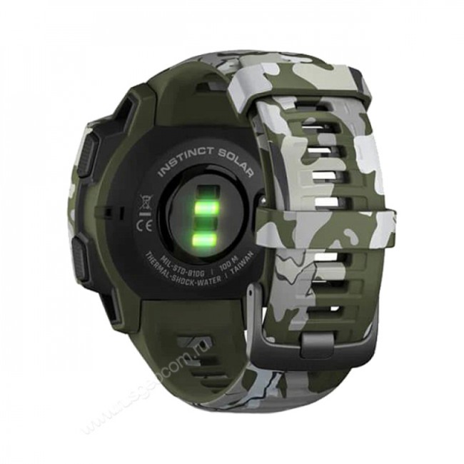 Часы Garmin Instinct Solar Camo Lichen Часы Garmin Instinct Solar Camo Lichen
