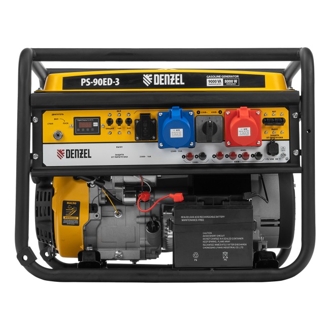 Генератор бензиновый PS 90 ED-3, 9.0 кВт Denzel