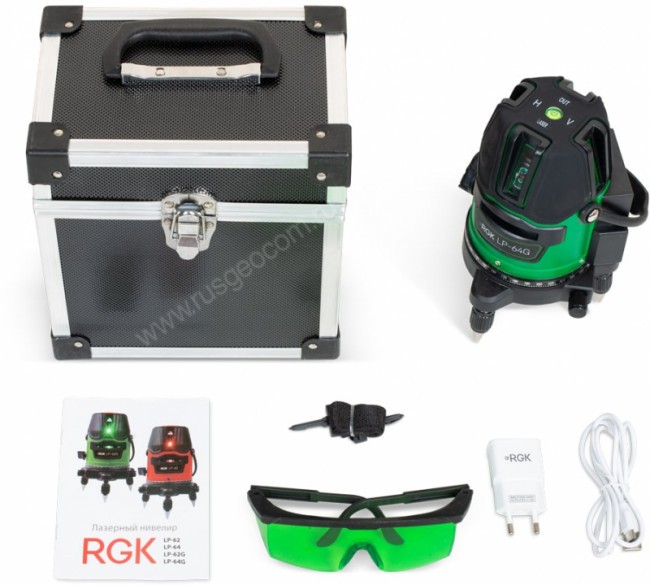 Лазерный уровень RGK LP-64G