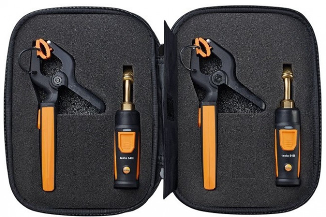 Набор смарт-зондов для холодильных систем (кейс/2x Testo 549i 2 Gen /2x Testo 115i 2 Gen), протокол калибровки