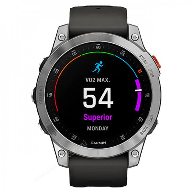 Часы Garmin Epix (Gen 2) серый стальной