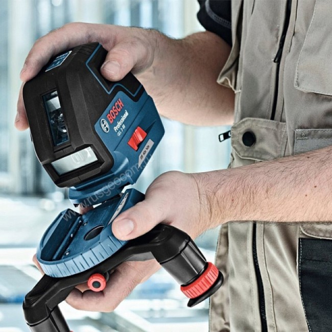 Лазерный уровень Bosch GLL 3-50+BM 1 с калибровкой