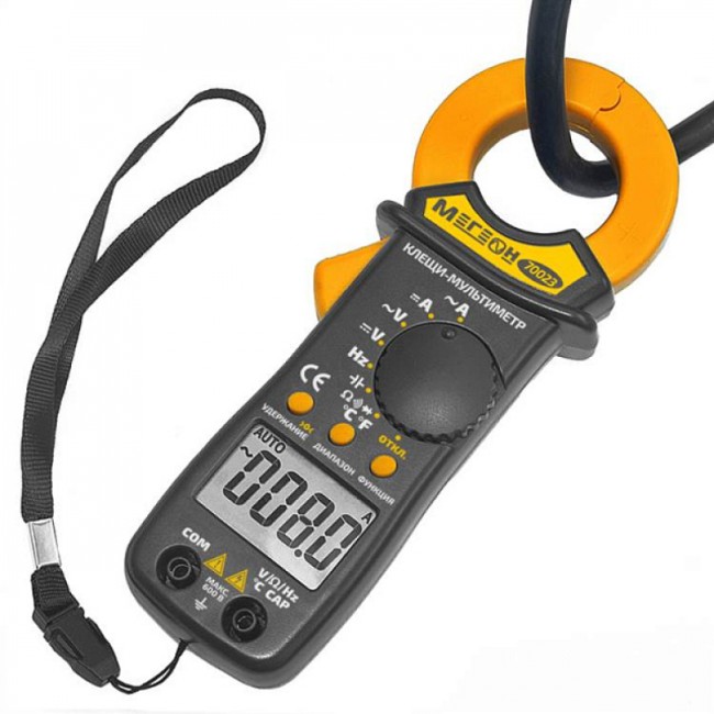 Цифровые токоизмерительные клещи МЕГЕОН 70023