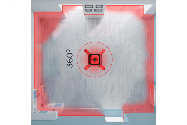 Ротационный лазерный нивелир CONDTROL Rotech HVR, 400 метров