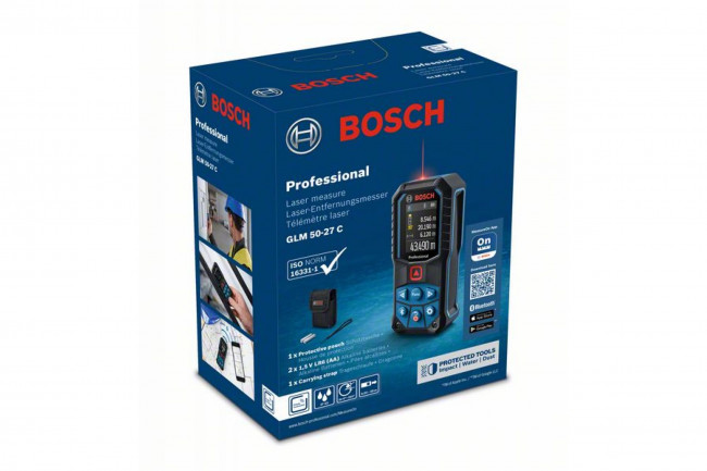 Лазерный дальномер Bosch GLM 50-27 C Professional