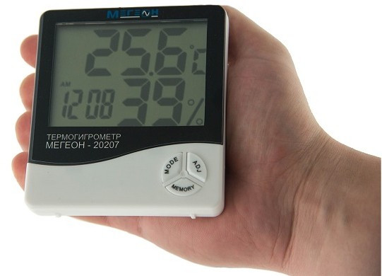 Термогигрометр МЕГЕОН 20207
