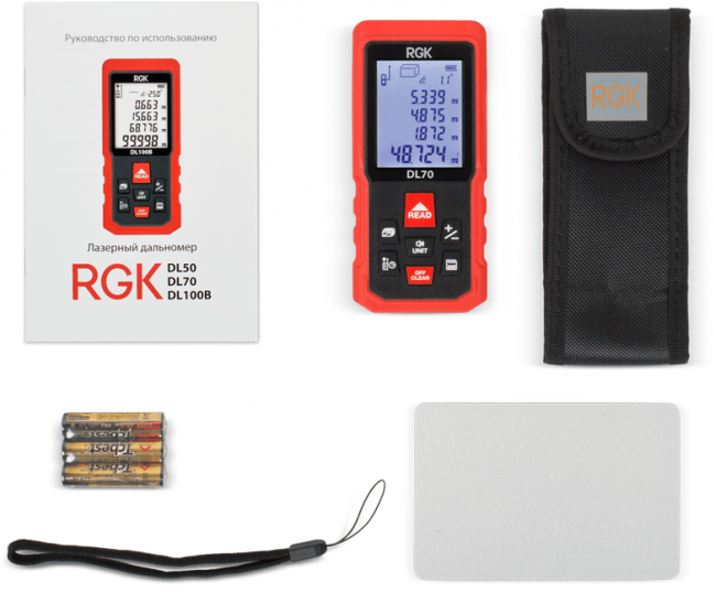 Лазерный дальномер RGK DL70