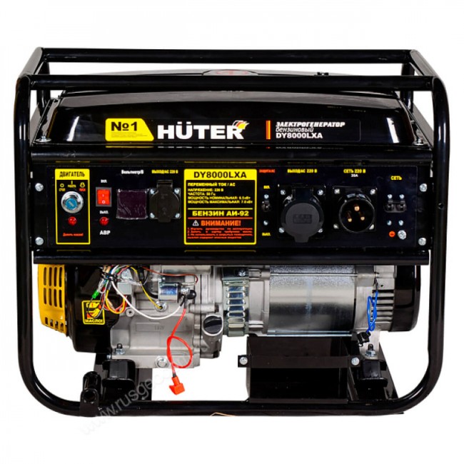 Бензиновый генератор HUTER DY8000LXA