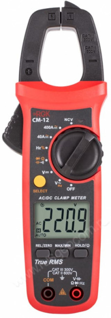 Токовые клещи RGK CM-12