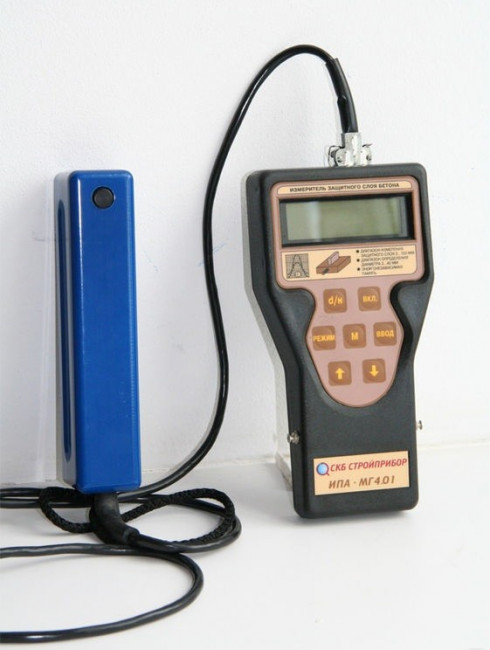 Измеритель защитного слоя бетона ИПА-МГ4