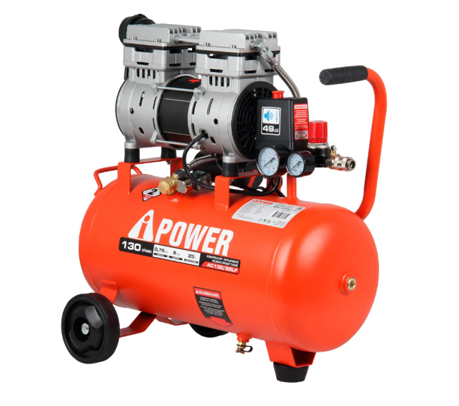 Компрессор поршневой безмасляный AC130/25LF A-iPower