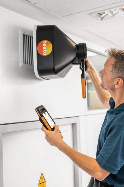 Комплект Testo 400 для вентиляции с зондом с обогреваемой струной